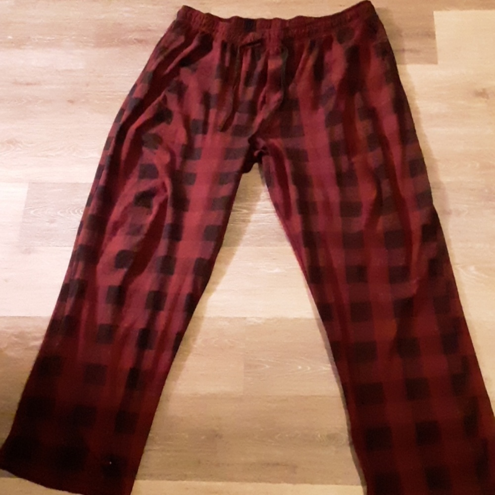 Mens Open Trails flannel pj pants-XL